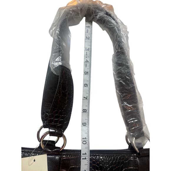 Coldwater Creek Juliana Croco Tote - NWT - Picture 8 of 8